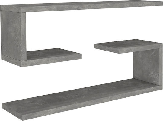 Jenika Grey Shelves (2 Pieces) 60x14.5x18cm