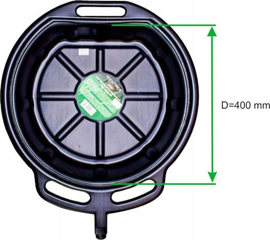 Rockforce Plastic Oil Drain Pan 16L