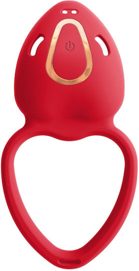 You2Toys Strap-on Lay-on Vibe Δονητής με Απομακρυσμένο Έλεγχο Κόκκινος