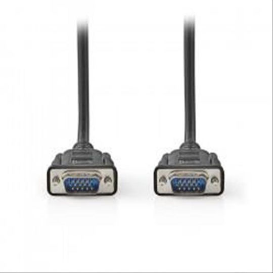 Nedis VGA male to VGA male Black 2m Cable (CCGT59000BK20)
