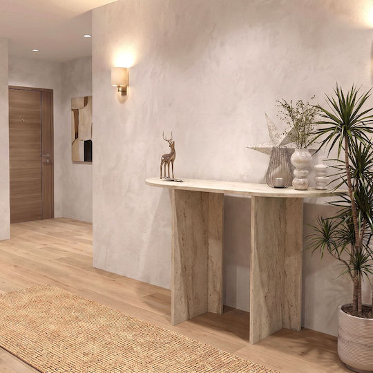 Кортадо Конзола Дървена Travertine Д120xШ35xВ75см