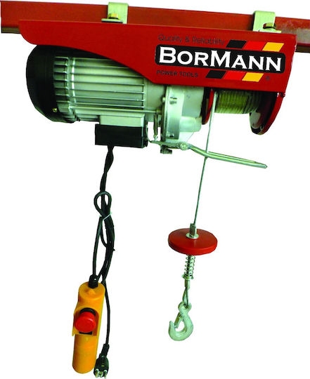 Bormann Palan electric BPA6000 pentru o Încărcătură cu Greutate de până la 300kg în Culorea Roșu