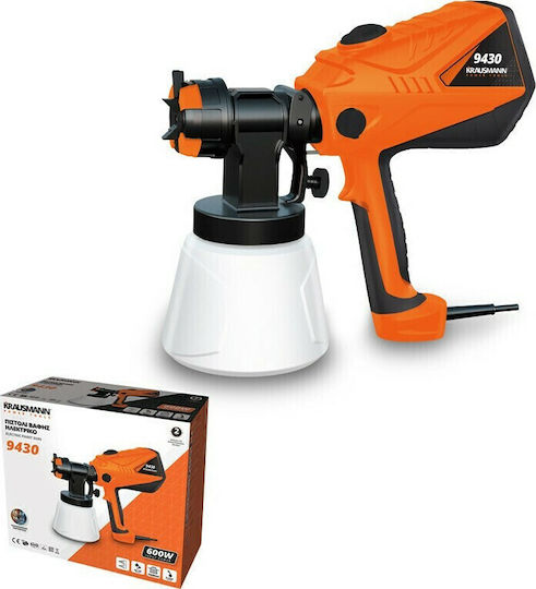 Krausmann 9431 Ηλεκτρικό Πιστόλι Βαφής 700W με Δοχείο 1lt