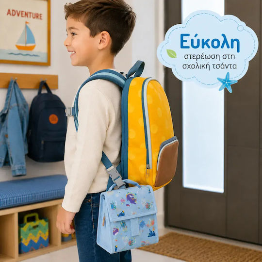 Kinder Isolierte Lunchtasche Marcus Wasserdichte Flasche Sealife
