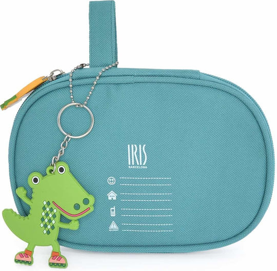 Iris Barcelona Kinder Lunchtasche Isoliert Blau 17x17cm