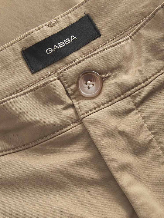 Joe Ανδρικό Παντελόνι Chino Ελαστικό Relaxed Fit Brown