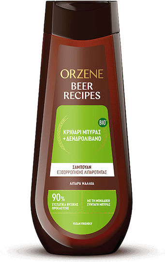 Orzene Bio Beer Recipes Shampoos für Ölig Haare 400ml