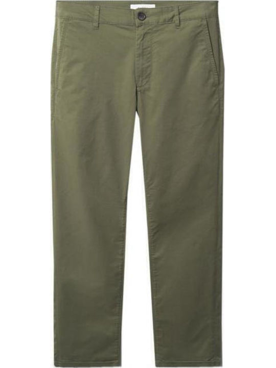 Monza Ανδρικό Παντελόνι Chino Relaxed Fit Army