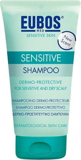 Eubos Dermo-Protective Sensitive Σαμπουάν Κατά της Ξηροδερμίας για Ευαίσθητο Τριχωτό για Εύθραυστα Μαλλιά 150ml