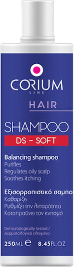 Corium Line D.S Soft Balancing Shampoos gegen Schuppen für Alle Haartypen 250ml