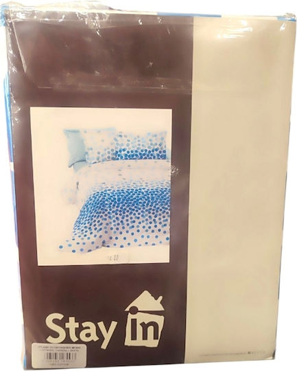 Kentia Set Duvet Cover Cotton 230x250cm Super King with 2 Pillowcases 04-Brown/Gold