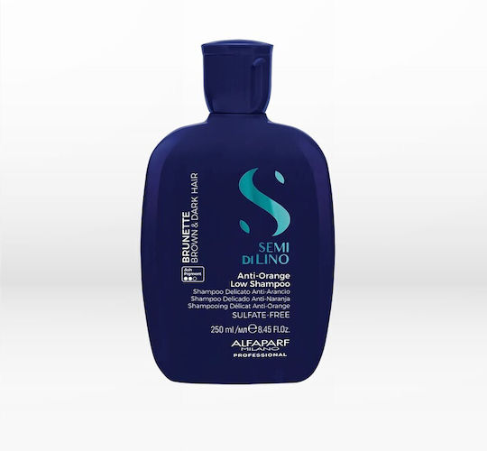 Alfaparf Milano Professional Semi di Lino Anti - Orange Low Шампоан Възстановяване/Подхранване И Хидратация За Оцветена Коса 250мл