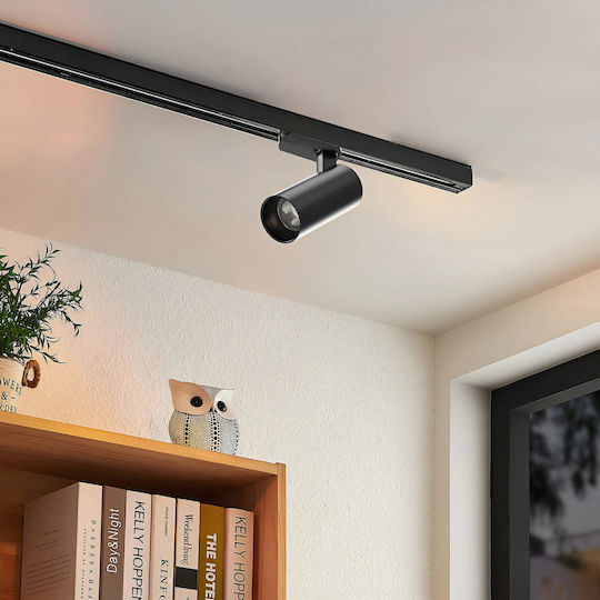 Braytron Μονό LED Σποτ σε Μαύρο Χρώμα