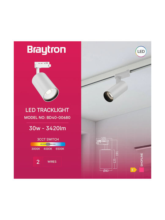 Braytron Spot Led În Alb Culoare