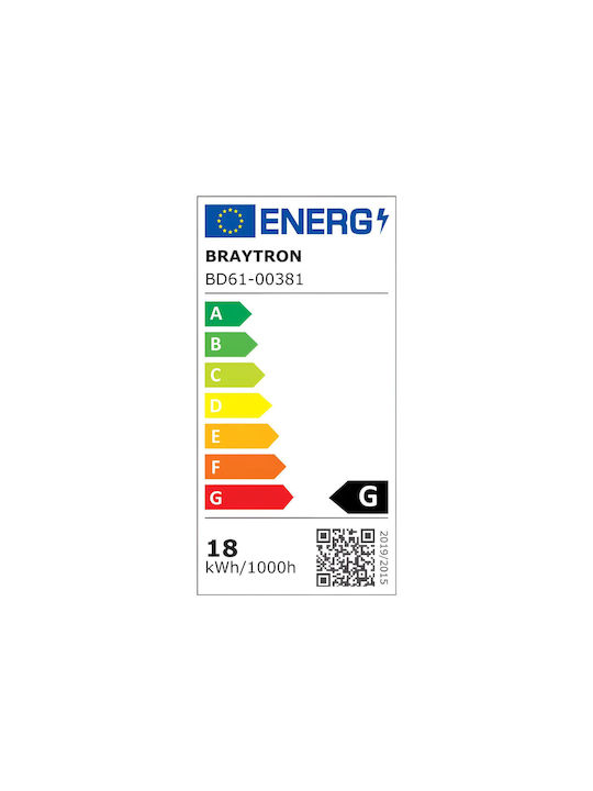 Braytron LED Spot in Black Color