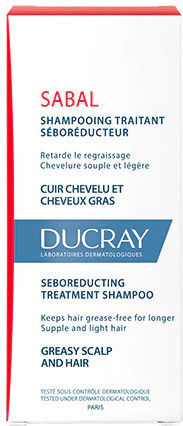 Ducray Sabal Шампоан За Обем И Дълбоко Почистване За Мазна Коса 200ml