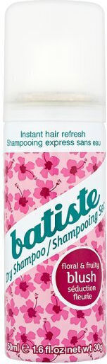 Batiste Blush Șampon Uscat Pentru Volum și Păstrarea Culorii Pentru Toate Tipurile de Păr 50ml