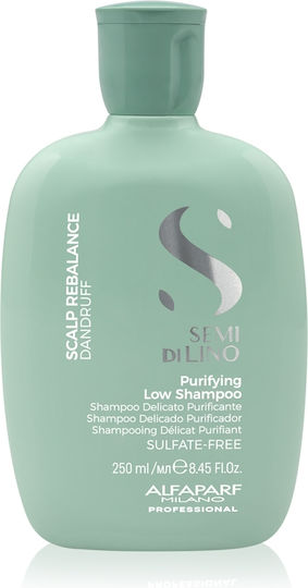 Alfaparf Milano Professional Semi Di Lino Shampoos Gegen Schuppen & Trockene Kopfhaut für Zerbrechlich Haare 250ml
