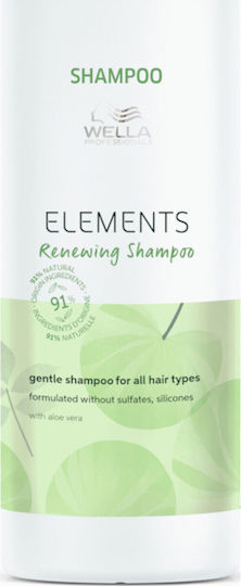 Wella Elements Renewing Gentle Refill Σαμπουάν Αναδόμησης/Θρέψης & Ενυδάτωσης για Όλους τους Τύπους Μαλλιών 1000ml