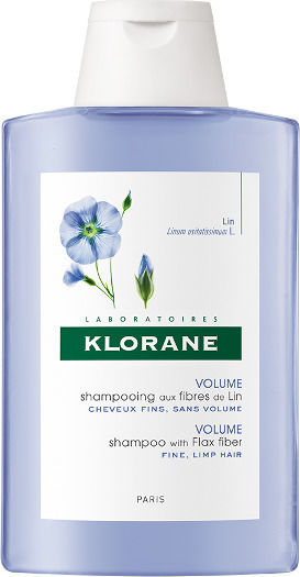 Klorane Linum Σαμπουάν Όγκου για Εύθραυστα Μαλλιά 200ml