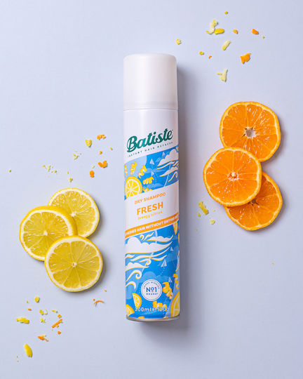 Batiste Fresh Сух Шампоан Хидратация И Натрупване На Маса За Оцветена Коса 200мл