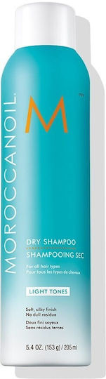 Moroccanoil Light Tones Ξηρό Σαμπουάν Όγκου & Λάμψης για Ξηρά Μαλλιά Μαλλιά 205ml
