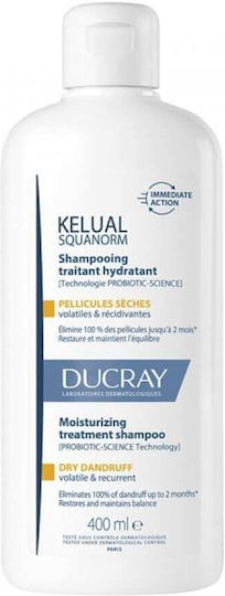 Ducray Kelual Squanorm Shampoos Against Dandruff & Dry Scalp 200ml