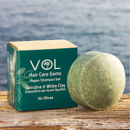 Vis Olivae Hair Care Gems Солиd Шампоан За Възстановяване/Подхранване За Всички Типове Коса 55гр
