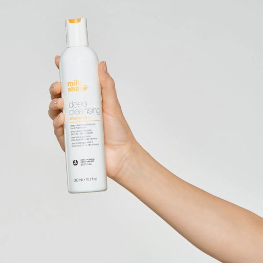Milk Shake Deep Cleaning Σαμπουάν Βαθύ Καθαρισμού για Όλους τους Τύπους Μαλλιών 300ml