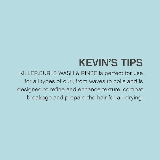 Kevin Murphy Killer Curls Wash Șampon Reconstrucție/Hrană și Hidratare pentru Păr Creț 250ml