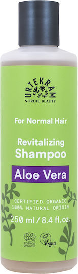Urtekram Aloe Vera Shampoos Reconstruction/Nourishment & Hydration for Normal Hair 250ml