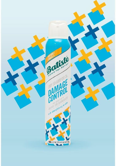Batiste Damage Control Dry Shampoo Reconstruction/Nourishment And Mass Gaining For All Hair Types 200ml