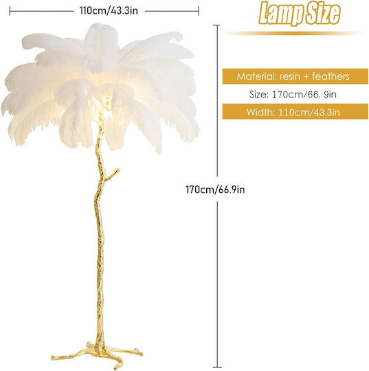 Decorative Table Lamp E27 PA-176 Gold