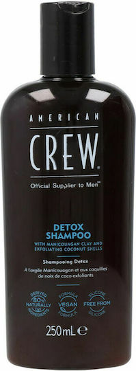 American Crew Detox Shampoos for All Hair Types 250ml