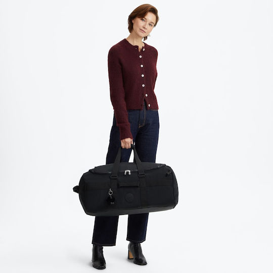 Kipling Σακ Βουαγιάζ 62lt Μαύρο Υφασμάτινο Μ62.5xΠ25.5xΥ35.8εκ.