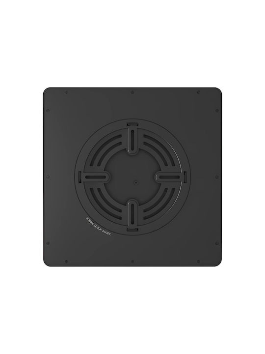Braytron Jade Πλαφονιέρα Οροφής 23εκ. Μαύρη