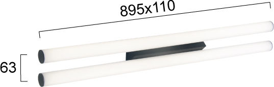 Viokef Lenora Deckenleuchte 89,5cm LED