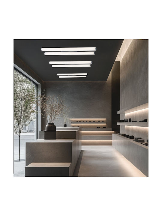 Viokef Lenora Ceiling Light 89.5cm White with Integrated LED