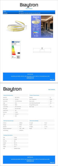 Braytron LED-Streifen 24V Kaltweißes Licht