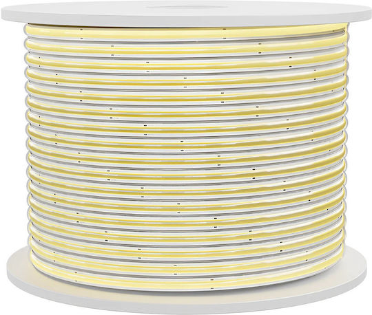Braytron Αδιάβροχη Ταινία LED 220V Φυσικό Λευκό Φως Τύπου COB