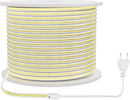 Braytron Waterproof LED Strip 220V Cold White Light 100m COB Type