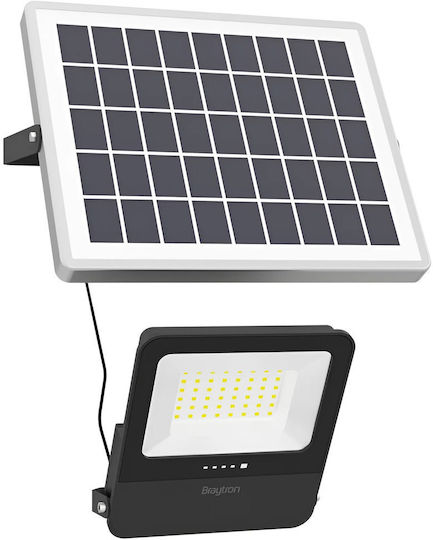 Braytron Водоустойчив Соларен LED Прожектор 50W IP65