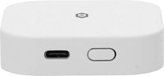 Nedis Mini Usb-c Home Automation Hub Zigbee 3.0 Connectivity 50 Sensors White