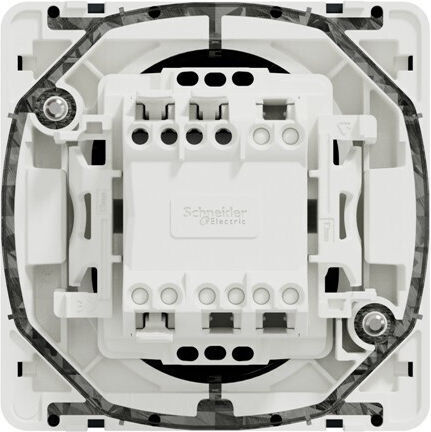 Schneider Electric Mureva Waterproof Recessed Electrical Wall Switch One-Way Without Frame Aller Retour Grey