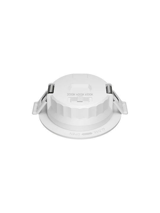Braytron Recessed Spot with Integrated LED and Warm White Light White 1pcs