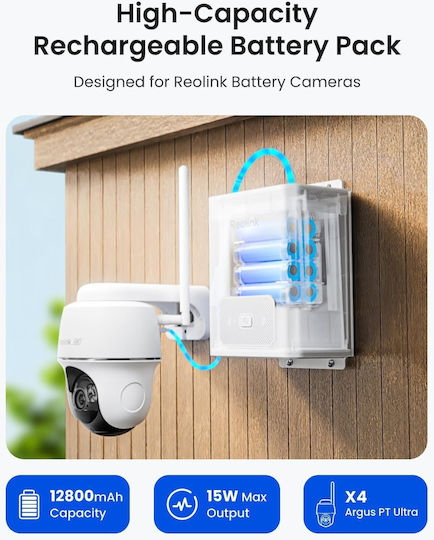 Reolink Alimentarea Cu Energie Electrică A Sistemelor CCTV Albă