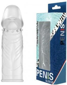 Реалистичен Прозрачен Ръкав за Пенис Baile Penis Sleeve Clear