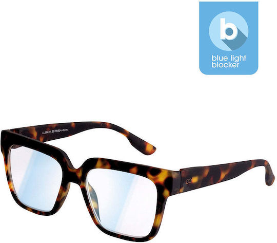 Looplabb Max Schildpatt Blaulichtblockierende Brillen Schutzbrille