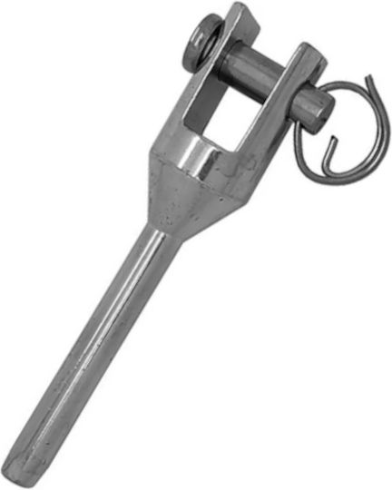 Schiffschlüssel Edelstahl Ende Presse IM8316 A4 4mm 1Stück