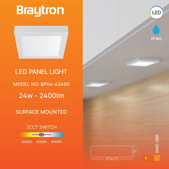 Braytron Outdoor LED Panel 24W